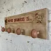 Perchero De Pared Con Ganchos En Forma De Huevo