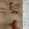 Perchero De Pared Con Ganchos En Forma De Huevo