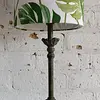 Lámpara De Mesa Tropical Con Caperuza Tubular