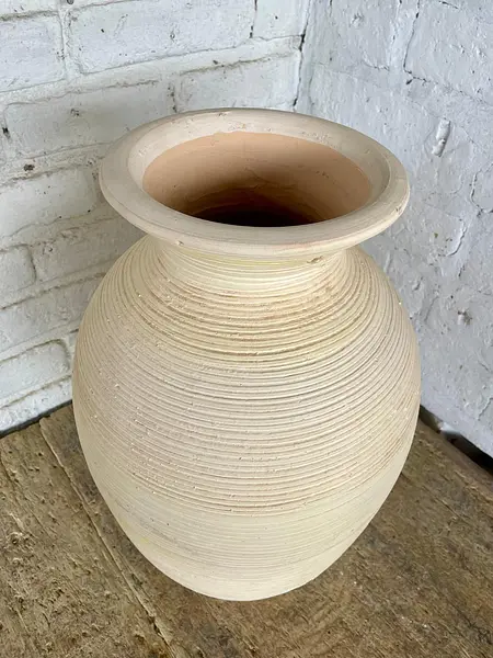 Jarrón Artesanal En Cerámica - Alfarería De La Región