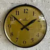 Reloj Siemens De Pilas Estilo Peter Behrens - Alemania 1950