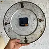 Reloj Siemens De Pilas Estilo Peter Behrens - Alemania 1950