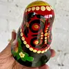 Muñeca Musical Roly Poly En Madera - Rusia 1995