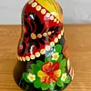 Muñeca Musical Roly Poly En Madera - Rusia 1995