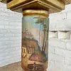 Columna Republicana En Madera - Colombia S Xix