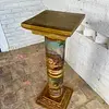 Columna Republicana En Madera - Colombia S Xix