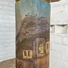 Columna Republicana En Madera - Colombia S Xix