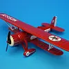 Avión De Colección Stearman Biplano - México 1995