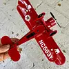 Avión De Colección Stearman Biplano - México 1995