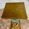 Columna En Madera Con Angeles Arcabuceros - Colombia S Xix
