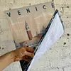 Tapiz De Venecia Con Góndolas