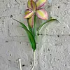 Orquídea Metálica Con Gancho De Colgar