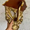 Repisa En Madera Tallada - Colombia 1900