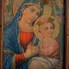 Virgen Del Perpetuo Socorro Cuadro Rústico - Colombia 1950