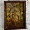 Nuestra Señora Del Rosario Cuadro Artesanal - Colombia 1940