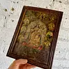 Nuestra Señora Del Rosario Cuadro Artesanal - Colombia 1940