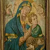 Virgen Del Perpetuo Socorro Cuadro Rustico - Colombia 1950
