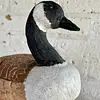Pato Madera Tallada Canadiense Goose - U.S.A. 1990