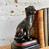 Tranca Libros X 2 Perros Resina - 1980
