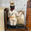 Tranca Libros Con Figura De Chef