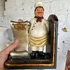 Tranca Libros Con Figura De Chef