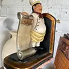 Tranca Libros Con Figura De Chef