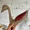 Pato Rústico Mediano Con Acabado Desgastado