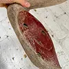 Pato De Madera Rústico Grande Con Acabado Desgastado