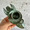 Candelabros X 2 Con Figuras De Cerdo - Indonesia 1990