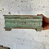 Caja Espejo Rústica Y Compartimentos Internos