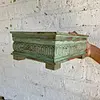 Caja Espejo Rústica Y Compartimentos Internos