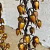 Par De Candelabros Metálicos Dorados Lirios De Los Valles