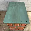 Mesa Auxiliar Rústica Con Cajón - Colombia 1980