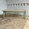 Banca Rústica Elaborada Con Puerta Reciclada