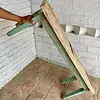 Banca Rústica Elaborada Con Puerta Reciclada
