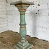 Columna De Piso Torneada En Madera Maciza