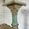 Columna De Piso Torneada En Madera Maciza