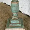 Columna De Piso Torneada En Madera Maciza