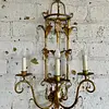 Lámpara Aplique De Pared 3 Luces - Italia 1970