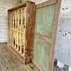 Ventana Doble Puerta Reja Torneada De Madera - Colombia 1940
