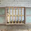 Ventana Doble Puerta Reja Torneada De Madera - Colombia 1940