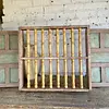 Ventana De Dos Puertas Balaustres De Madera - Colombia 1940
