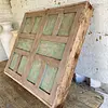 Ventana De Dos Puertas Balaustres De Madera - Colombia 1940