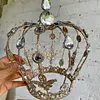 Corona Estilo Imperial De Estructura Metálica Y Purpurina