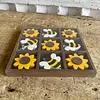 Juego De Mesa Triqui De Abejas Y Girasoles