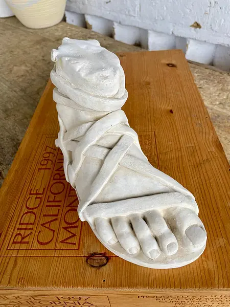 Escultura De Pie De Soldado Romano - Grecia 2020