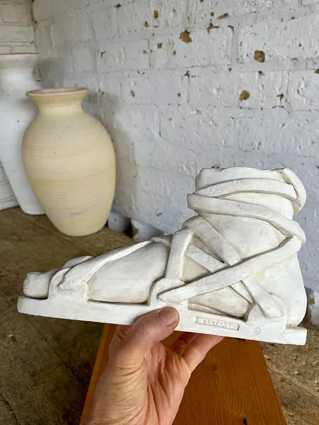 Escultura De Pie De Soldado Romano - Grecia 2020