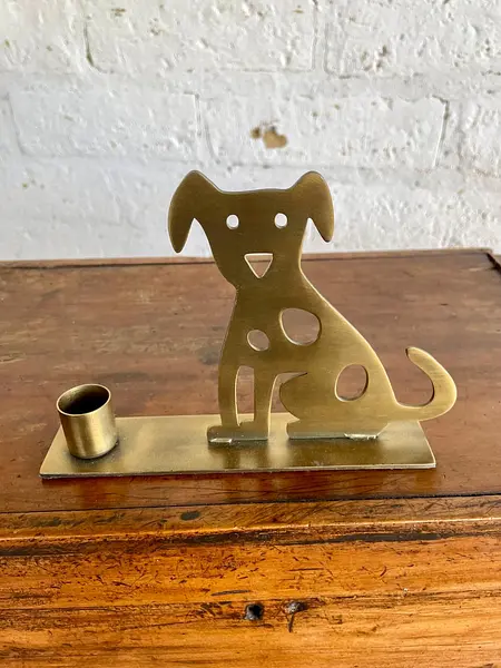 Candelero De Perro Sentado - Diseño Escandinavo 2020