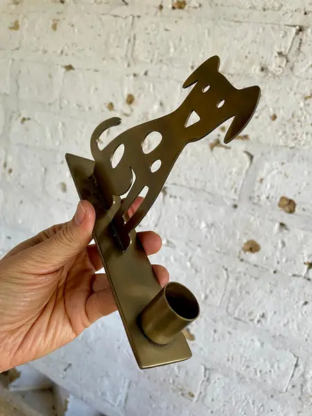 Candelero De Perro Sentado - Diseño Escandinavo 2020