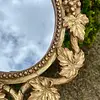 Espejo Decorado Con Uvas Y Hojas De Parra - Italia 2020
